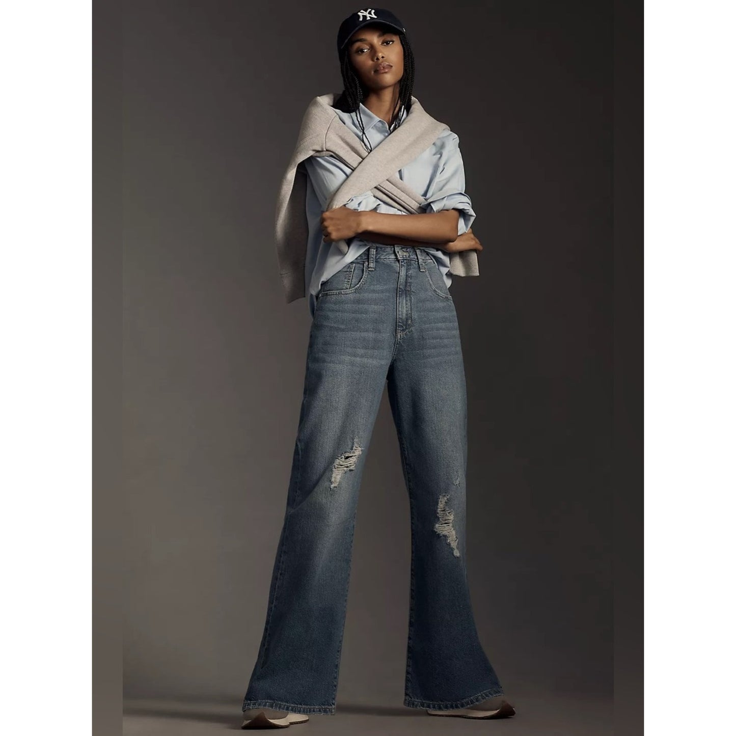 🆕 Pilcro by Anthropologie High-Rise Straight-Leg Jeans NWT SZ 31