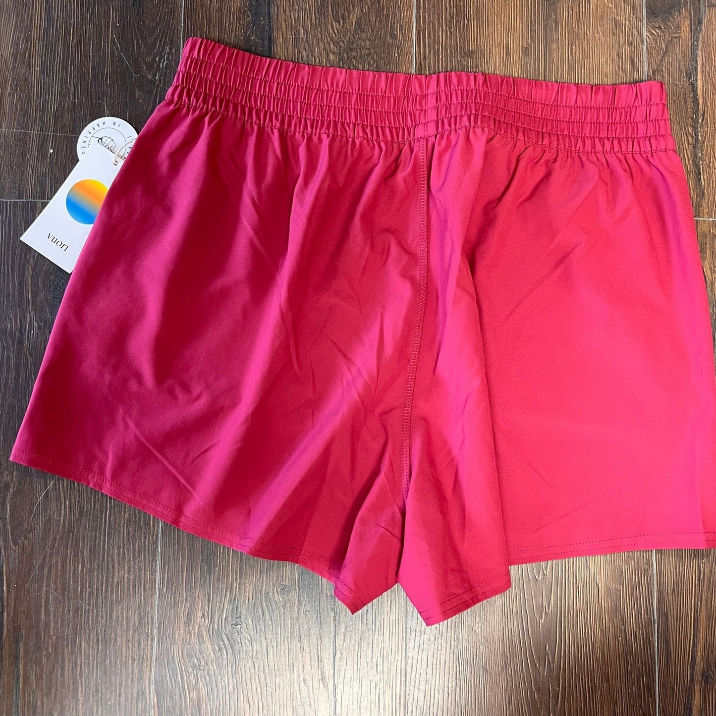 NWT VUORI dash shorts 2.0 pinot SZ XL