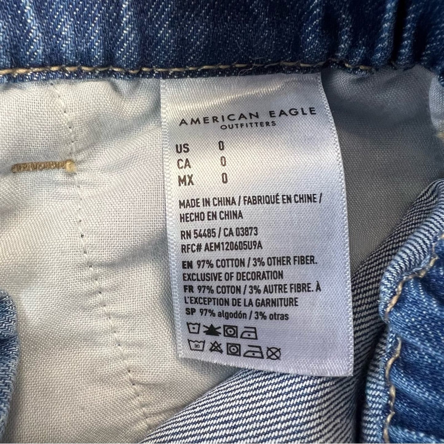 American Eagle Mom shorts SZ 0