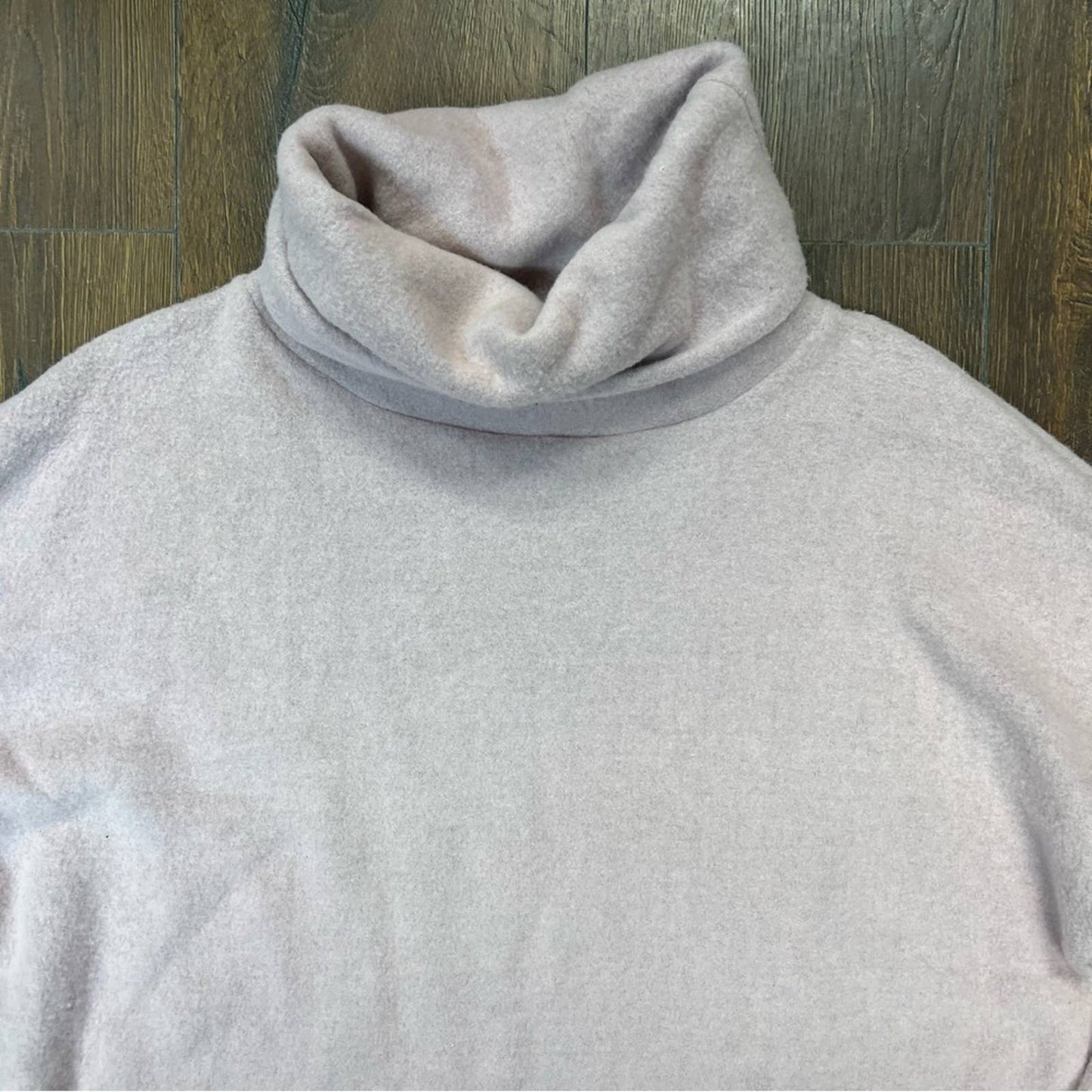 CY fashion super soft turtleneck with buttons SZ LG