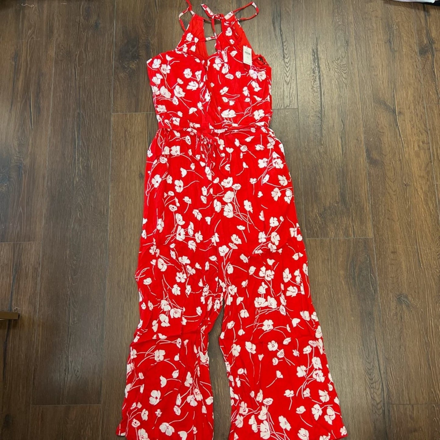🆕 Maeve by Anthropologie Andros printed jumpsuit SZ 12