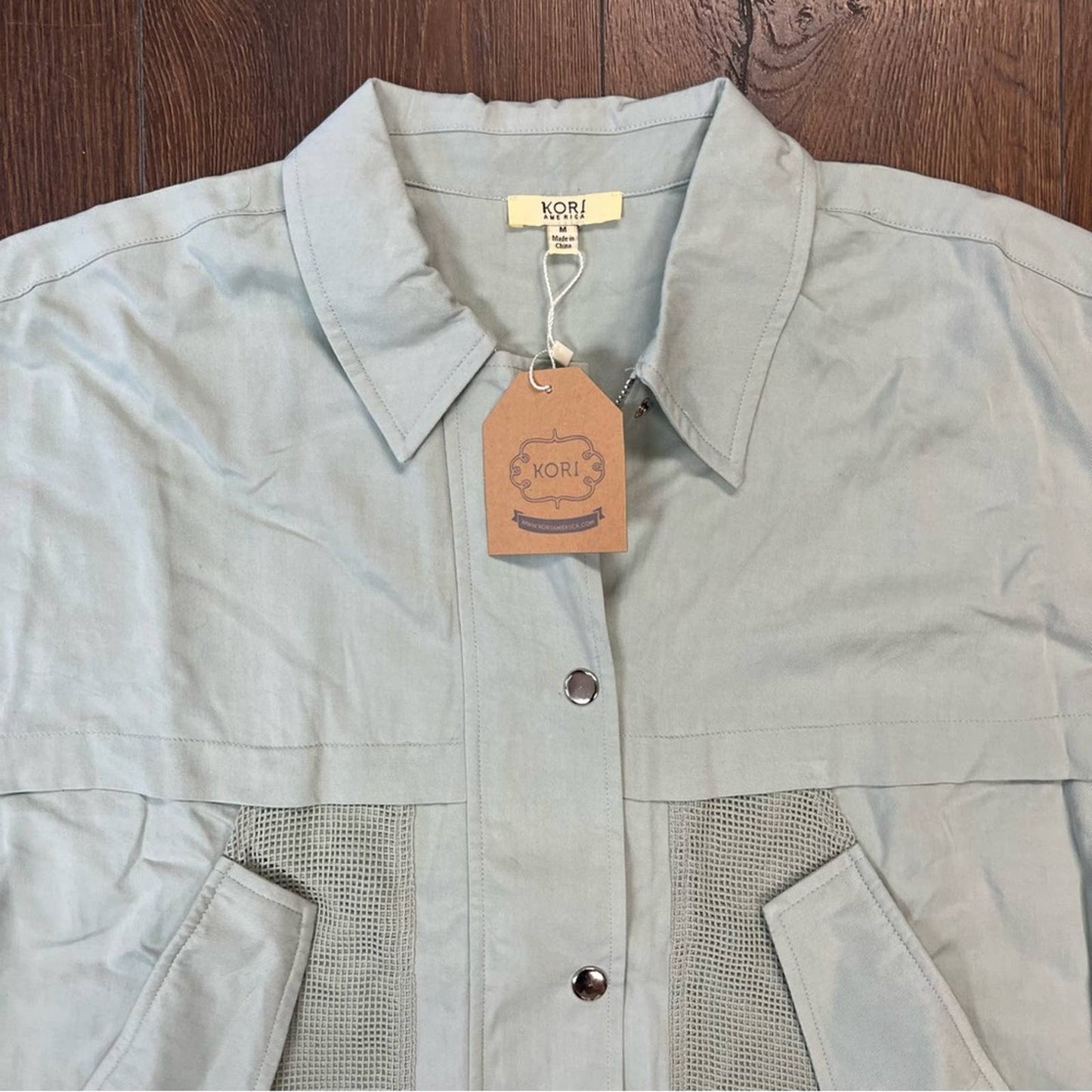 🆕 kori america mint light weight jacket SZ MED