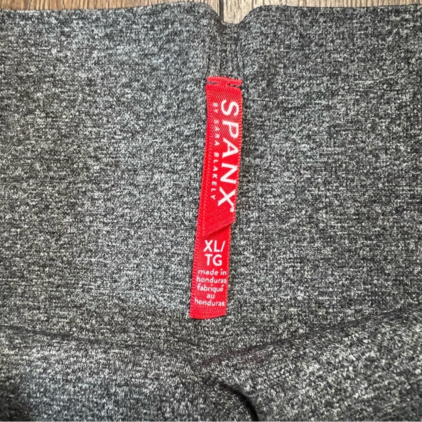 Spanx Heather Gray Seamless High Rise Look At Me Now Legging SZ XL