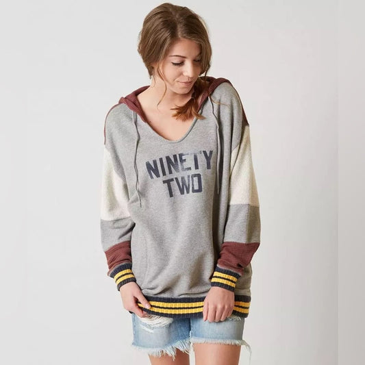 Free People Naomi Oversized Hoodie SZ XS