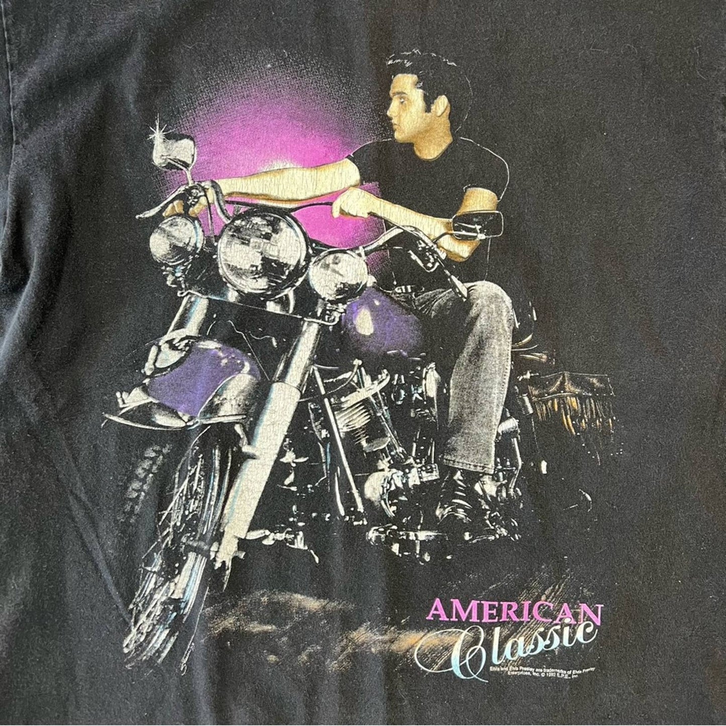 Alstyle apparel & activewear Vintage Elvis Presley tee SZ LG