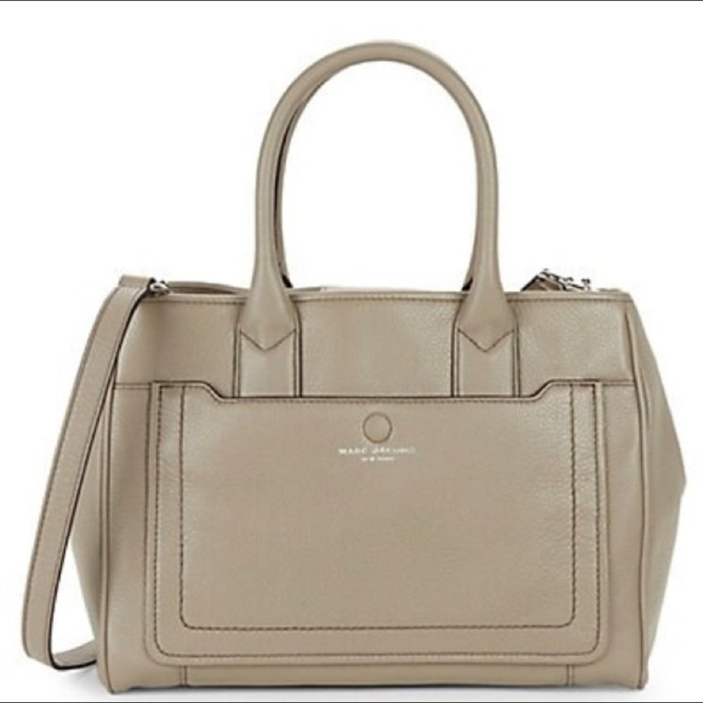 Marc Jacobs Empire City Leather Satchel (mink)