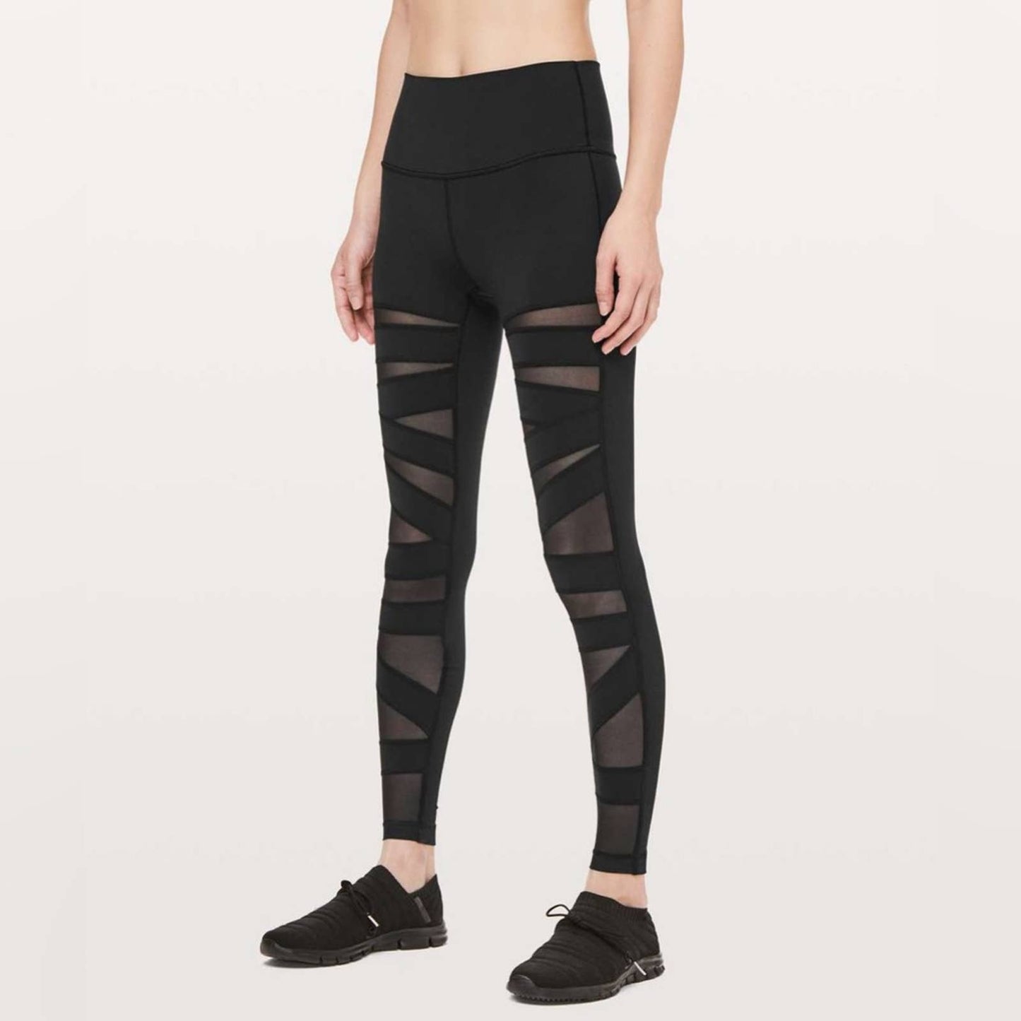 Lululemon Wunder Under Pant (High-Rise) *Tech Mesh 28" SZ 8