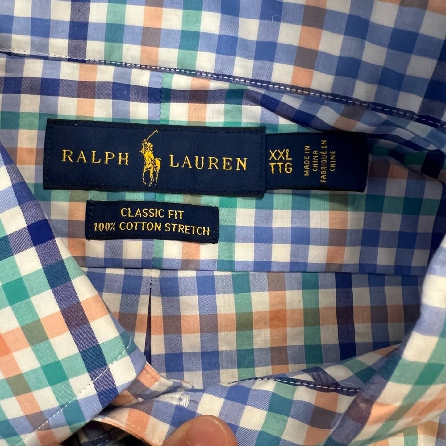 Ralph Lauren classic fit 100% cotton stretch SZ XXL