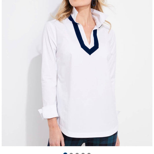 Vineyard Vine collar shirt SZ MED