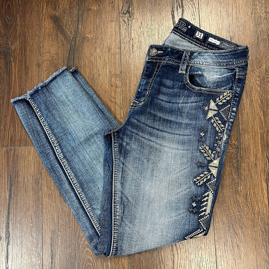 Miss Me ankle skinny Jeans SZ 31/12