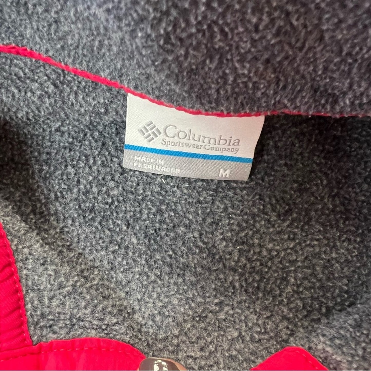 Columbia PFG Women's Half Snap Fleece Pullover SZ MED