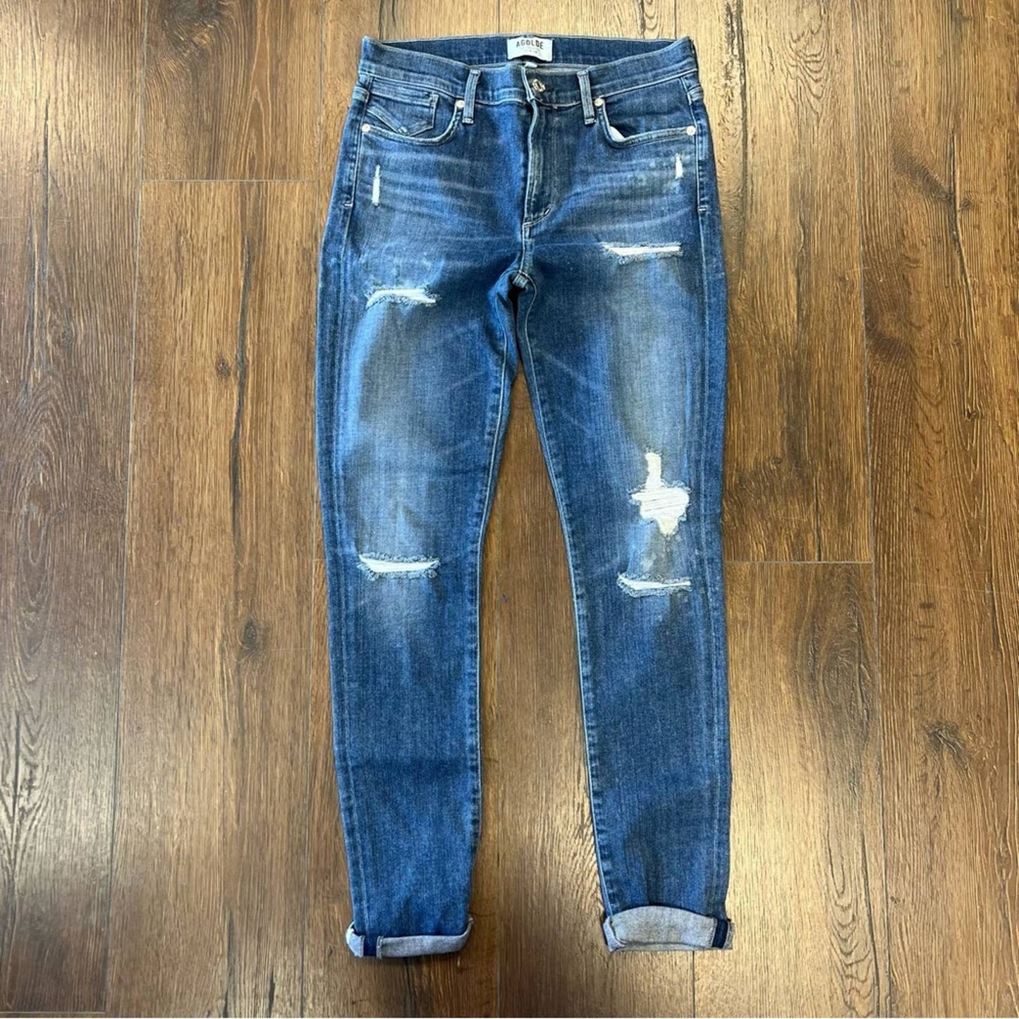 AGOLDE Sophie high rise skinny in Cannes SZ 27/4