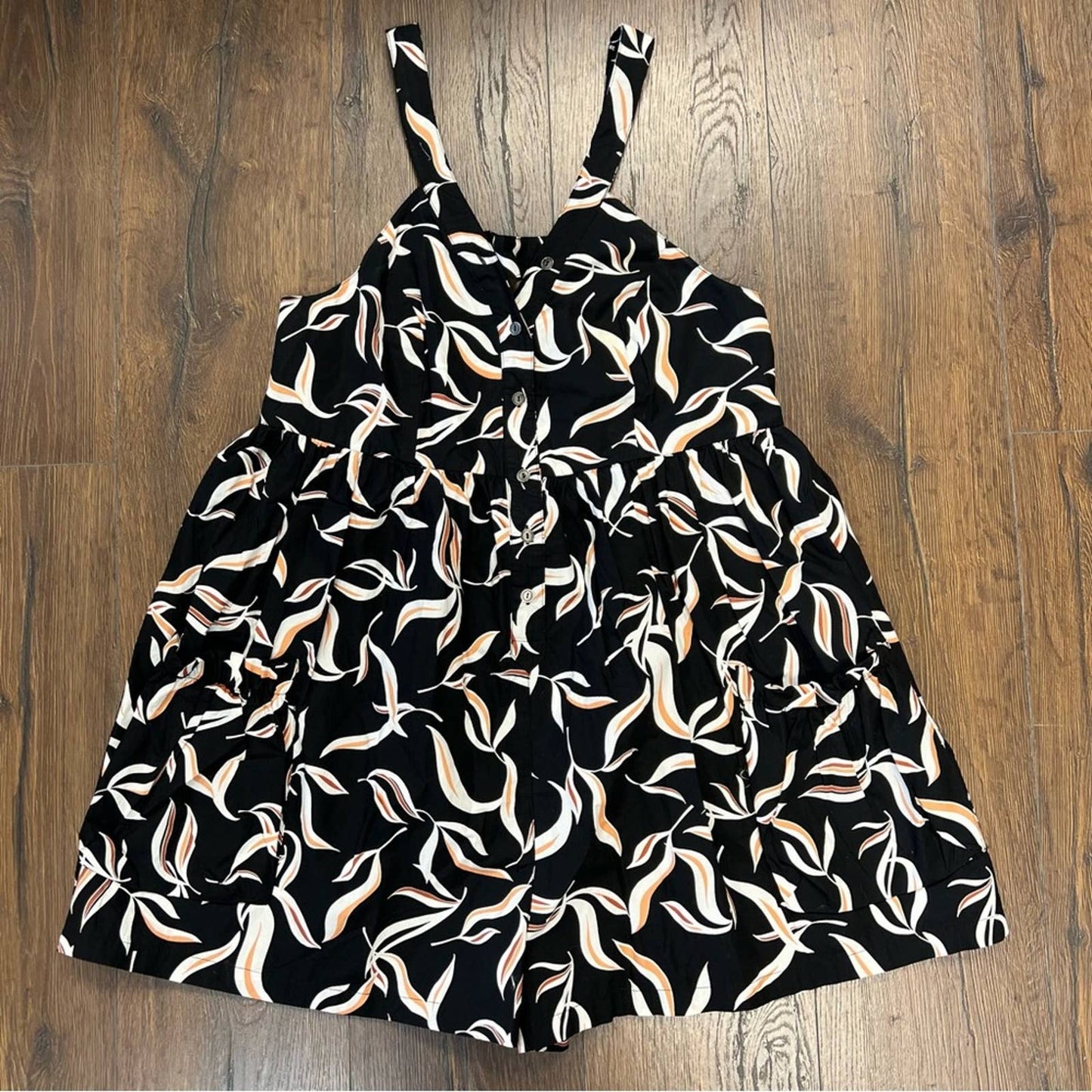 Anthropologie hei hei Palma printed romper SZ MED