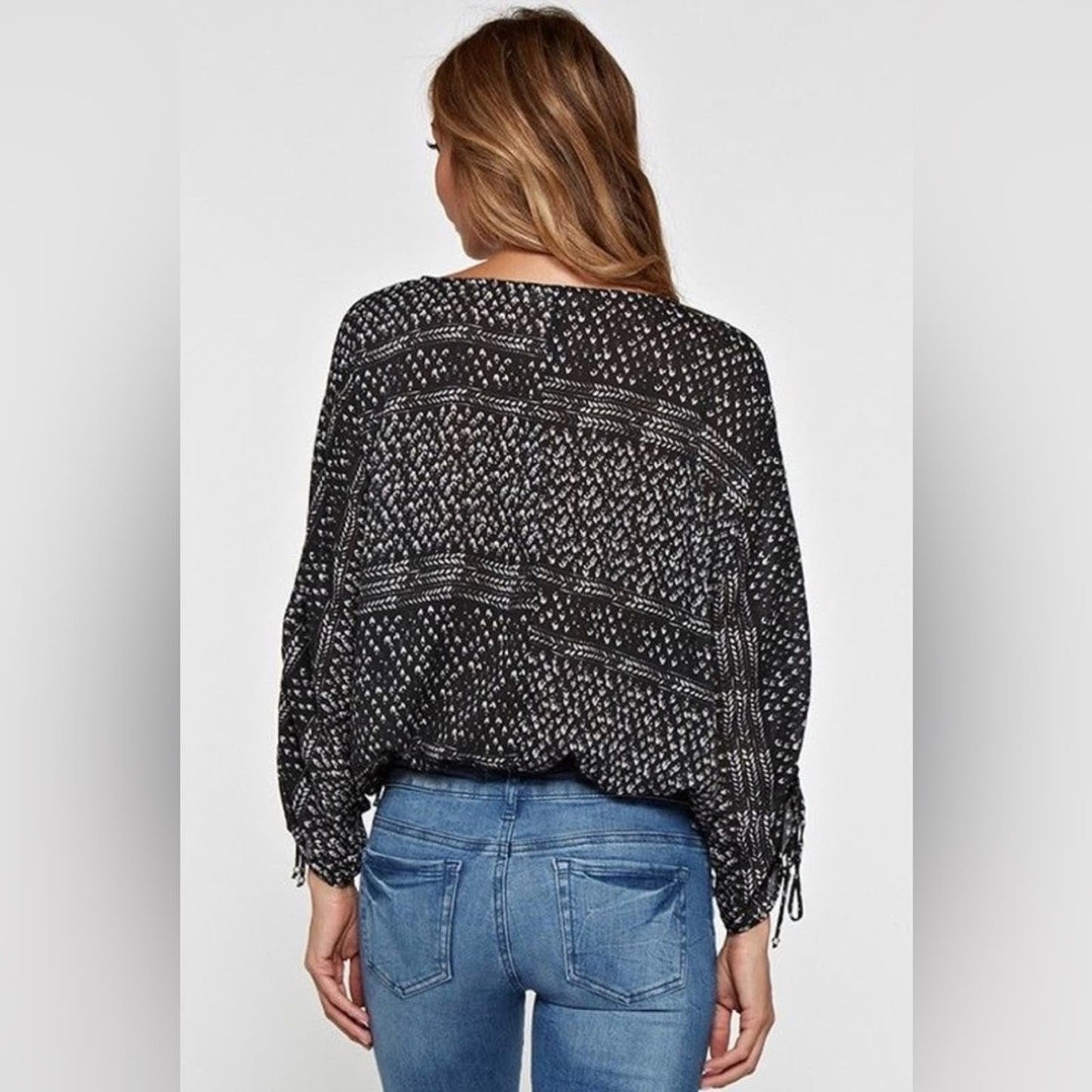 Grand&greene Reyes printed top SZ MED