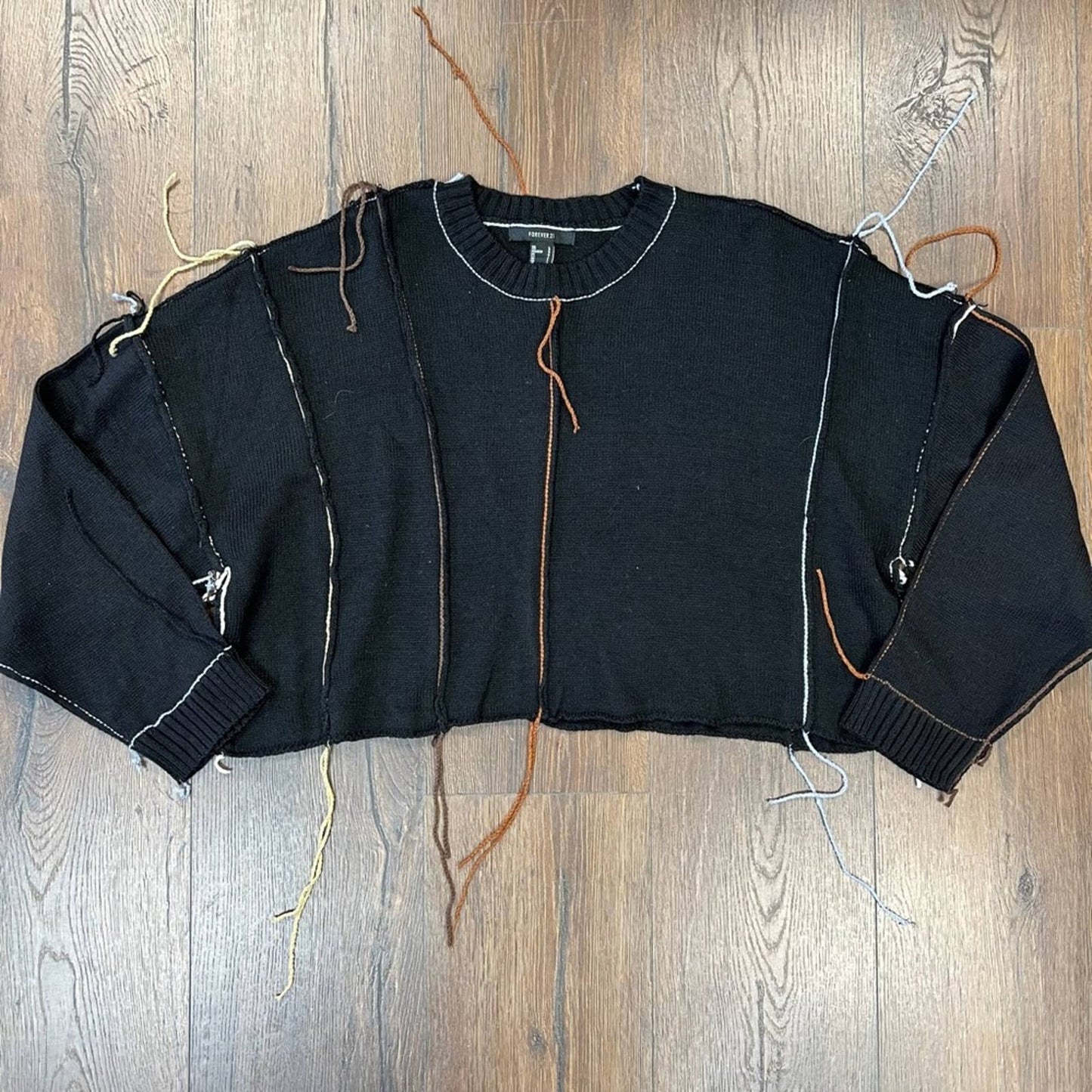 Forever 21 cropped sweater SZ LG