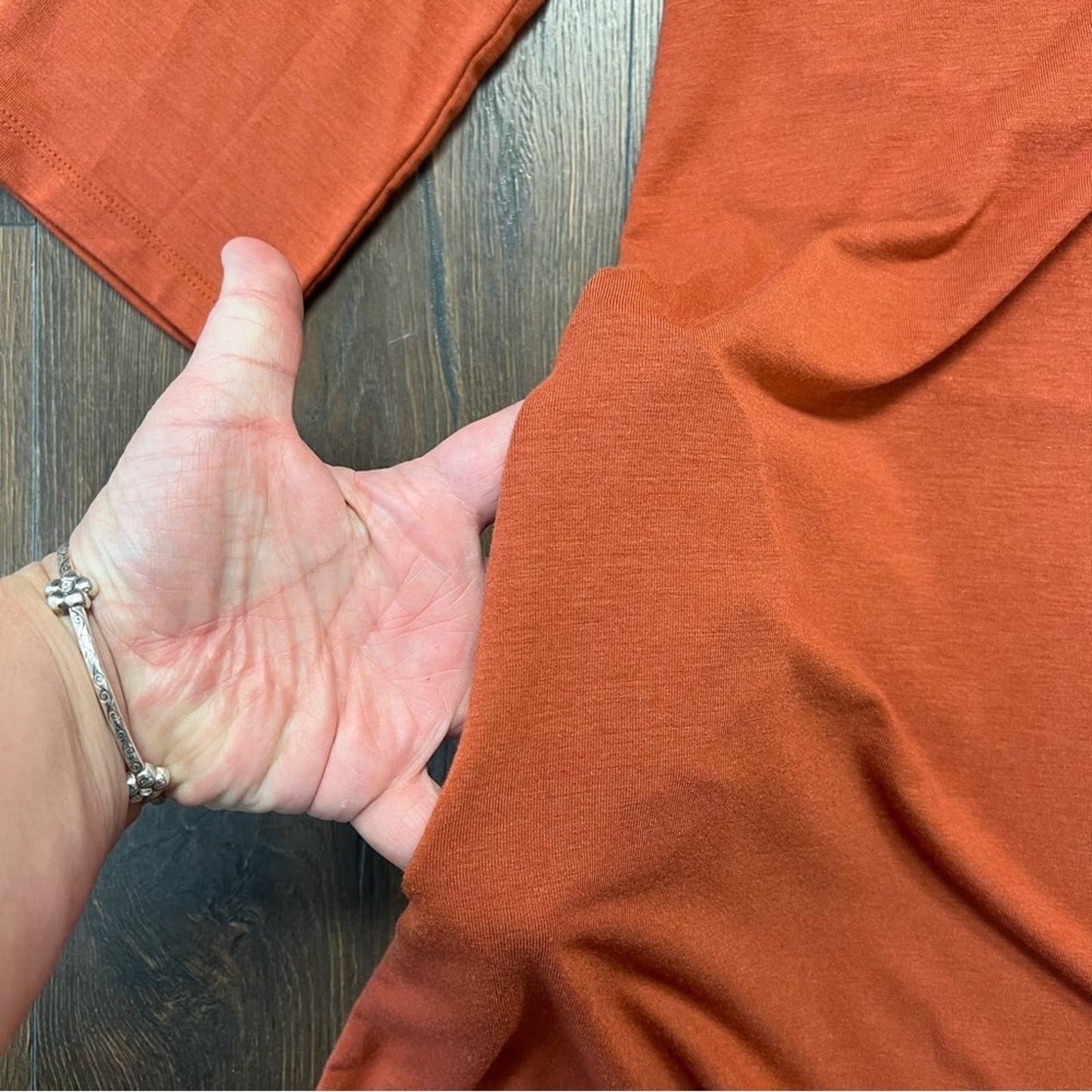 🆕 Simply Noelle Everyday Basic Knit Dress orange SZ XS