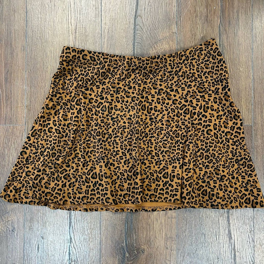 The Limited cheetah print skirt SZ MED