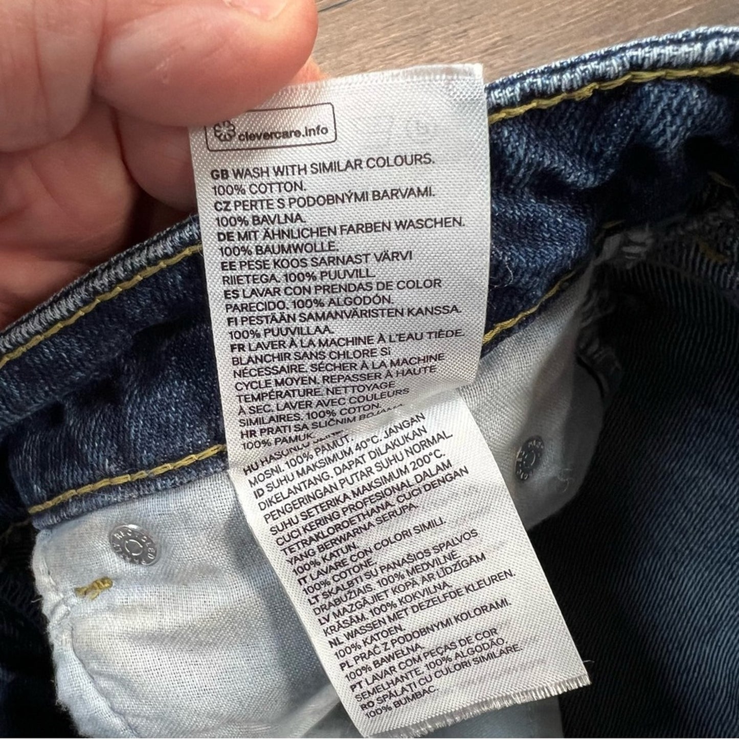 H&M 90's Baggy jeans SZ 2
