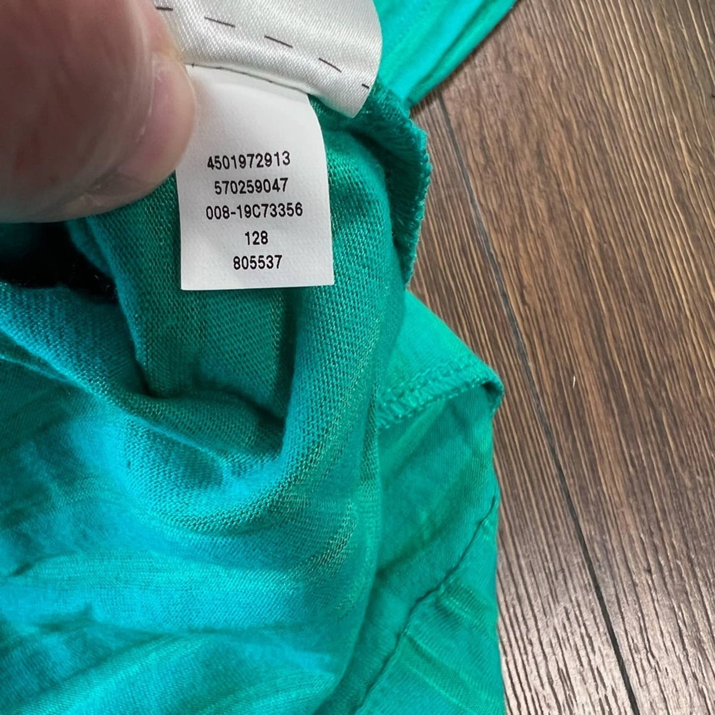 Chico’s striped elbow tee SZ 0/SM