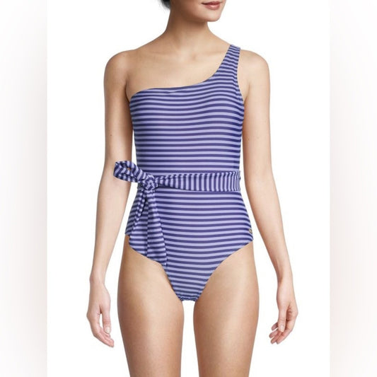 🆕 Jones New York One-Shoulder One-Piece Swimsuit SZ MED