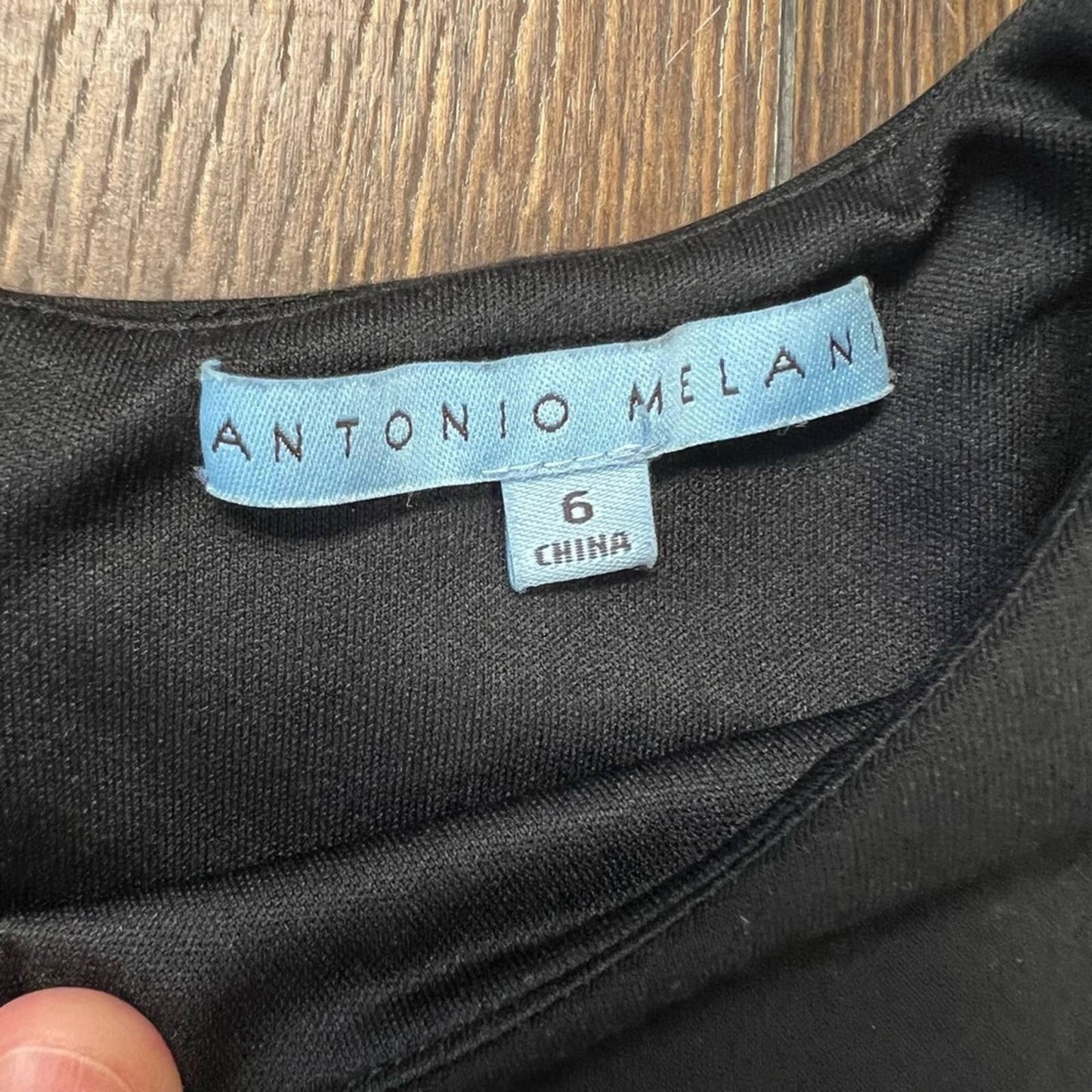 Antonio Melani black dress SZ 6