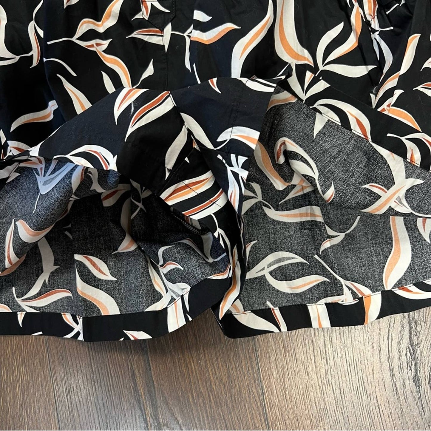Anthropologie hei hei Palma printed romper SZ MED