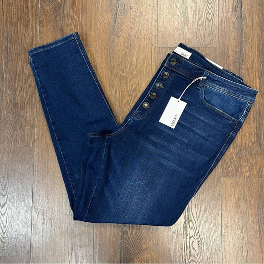 🆕 VERVET high rise skinny jeans SZ 22