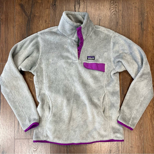 Patagonia Re-tool snap T fleece SZ MED