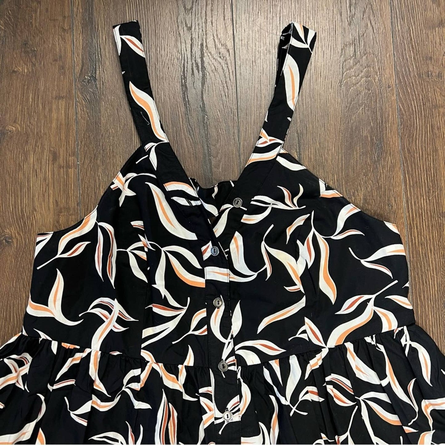 Anthropologie hei hei Palma printed romper SZ MED