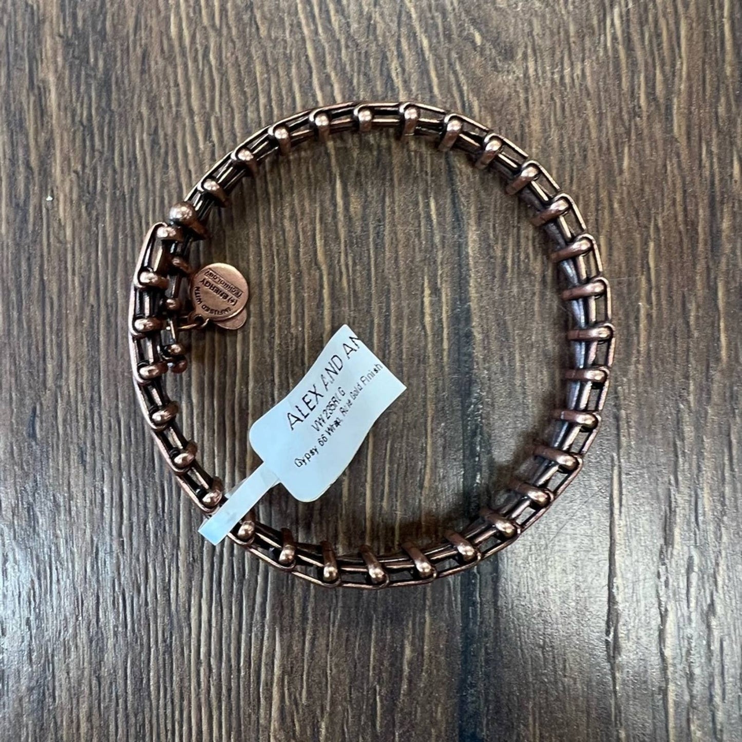 🆕 Alex and Ani vintage sixty wrap bracelet gold bracelet