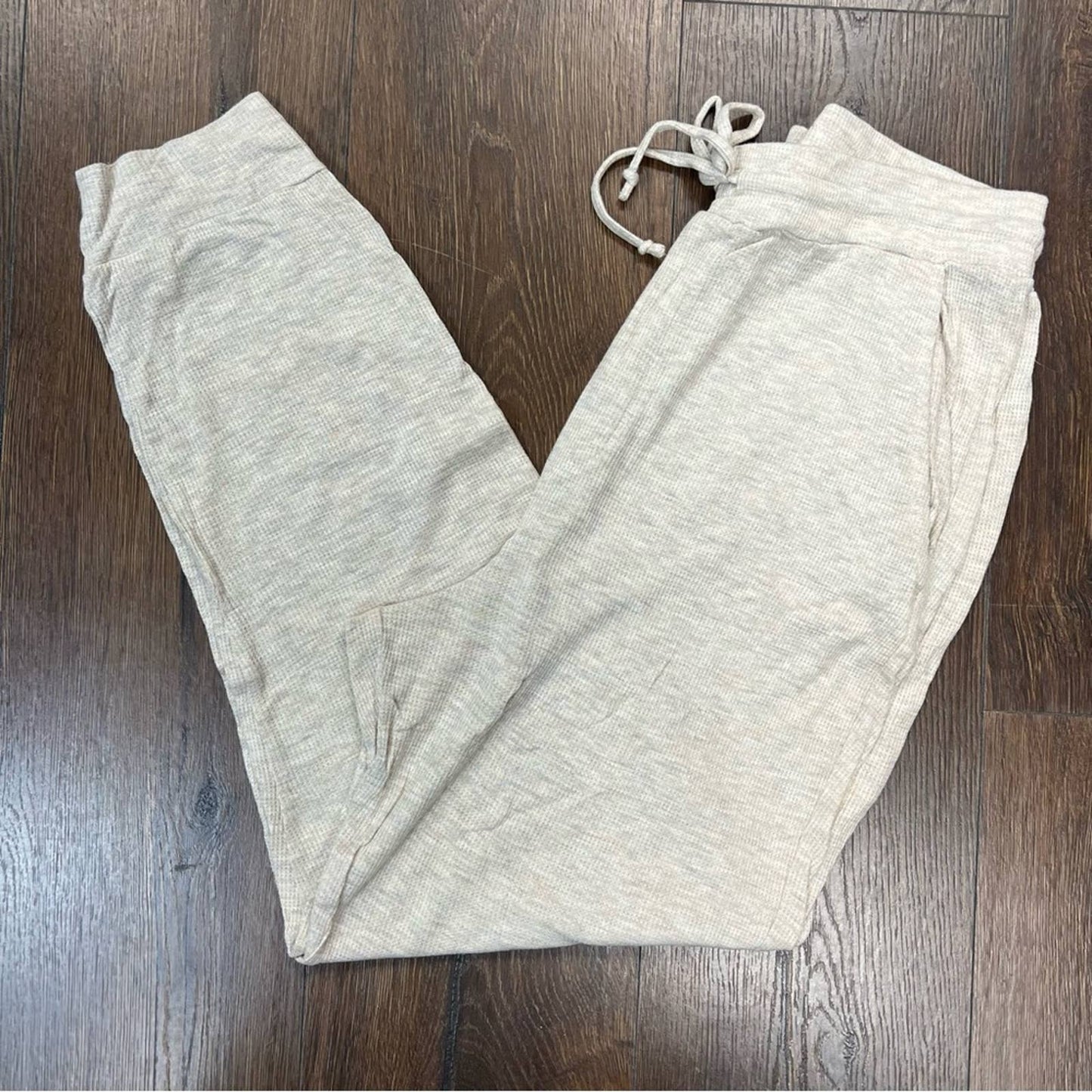 ALYA cream thermal joggers SZ MED