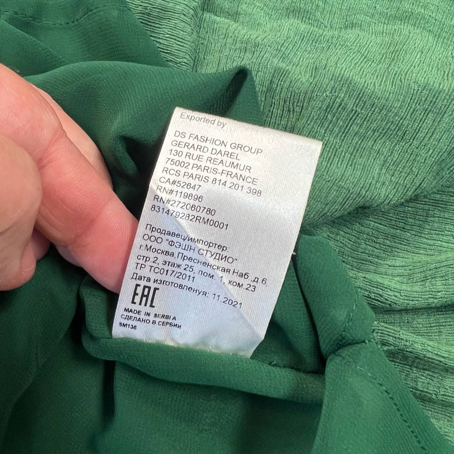 Gerard Darel Rochie lejera cu maneca 3/4 JACOB SZ 1
