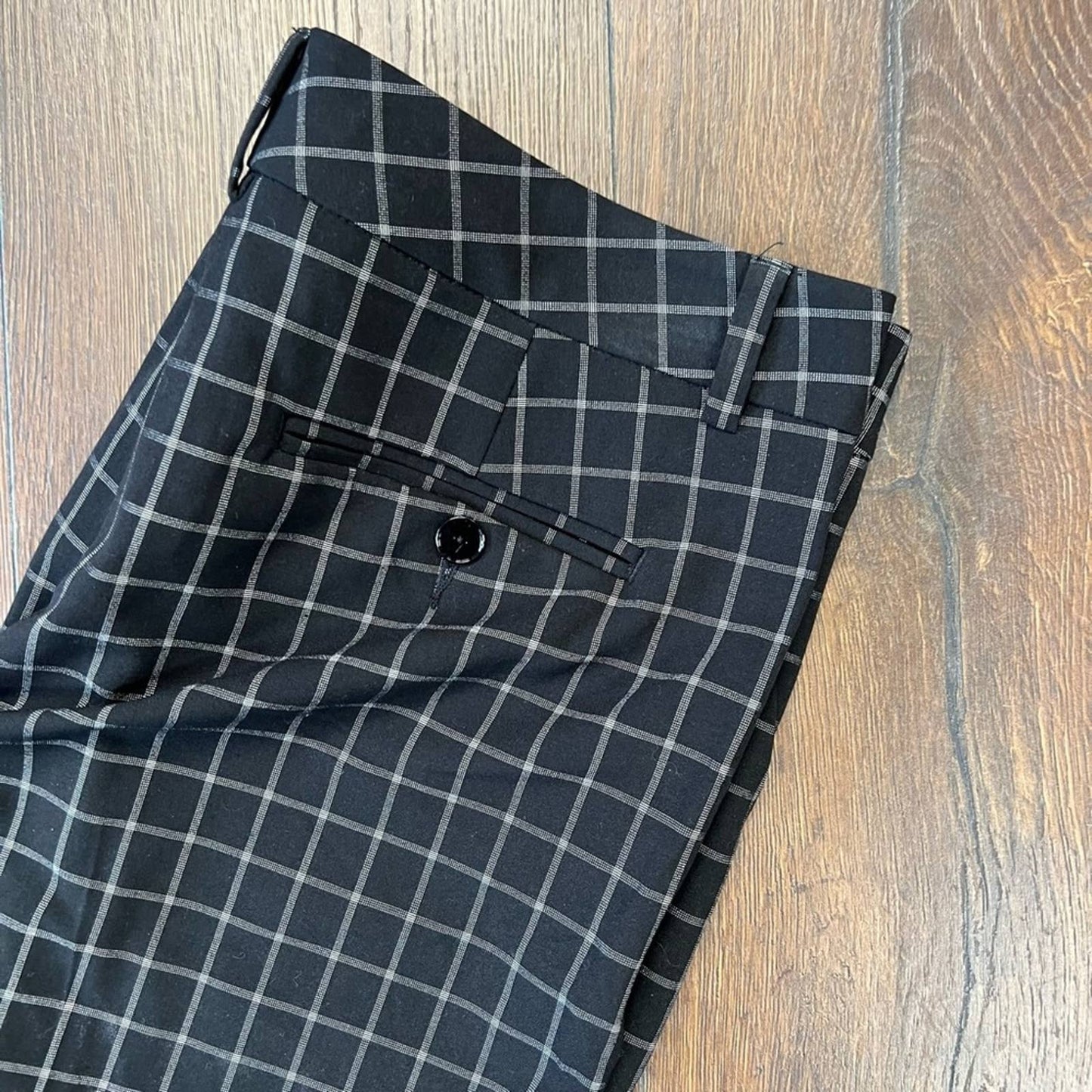 Stefanel checked pant SZ 8