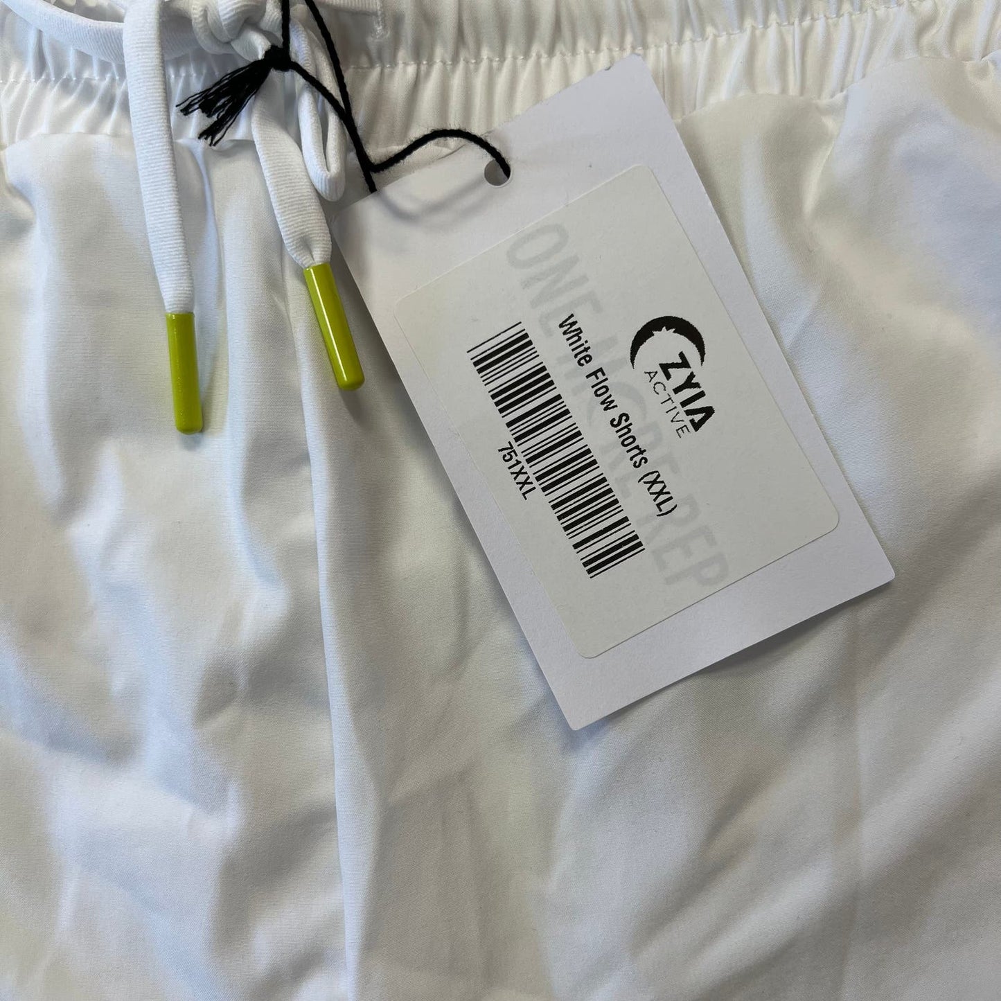 🆕 ZYIA white Flow Shorts SZ XXL
