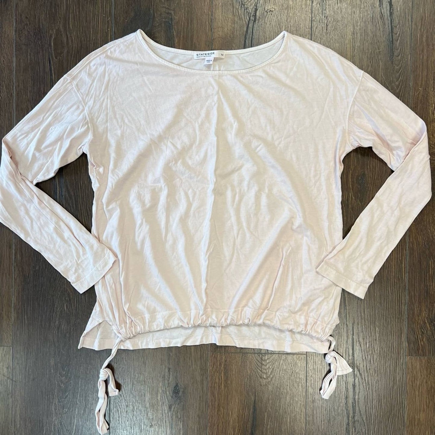Stateside sinched bottom shirt SZ MED
