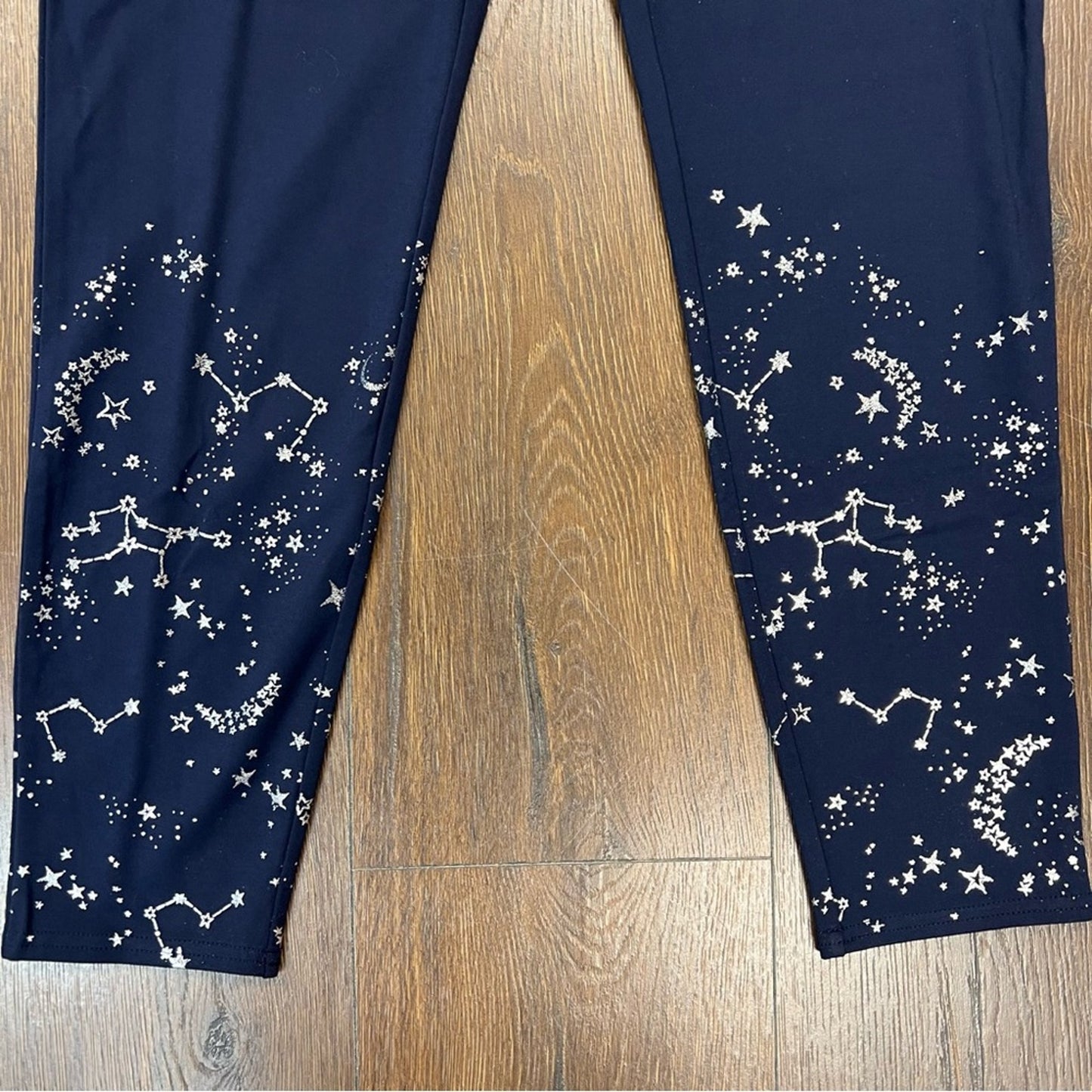 NWT CHICO’S Zenergy So Slimming Constellation-Border Leggings SZ 2/12