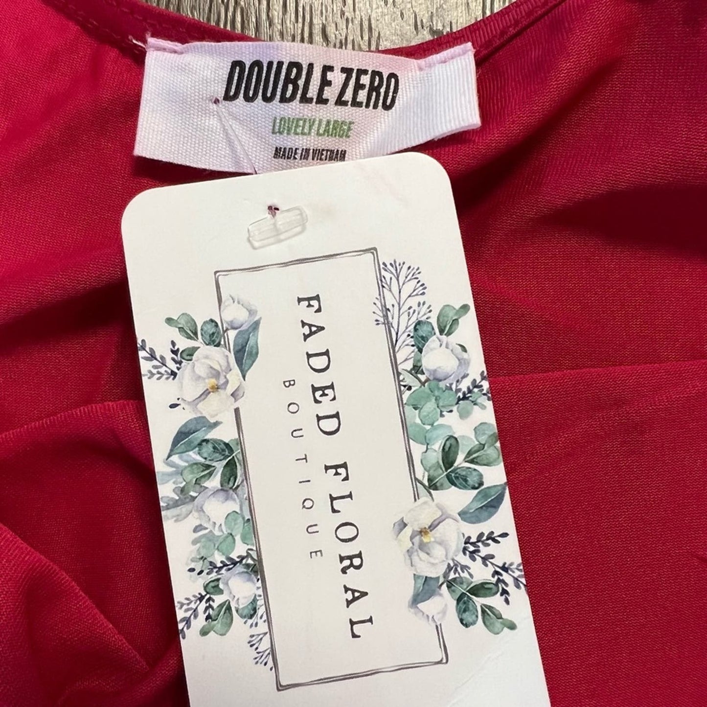 🆕 Double Zero spaghetti strap dress SZ LG