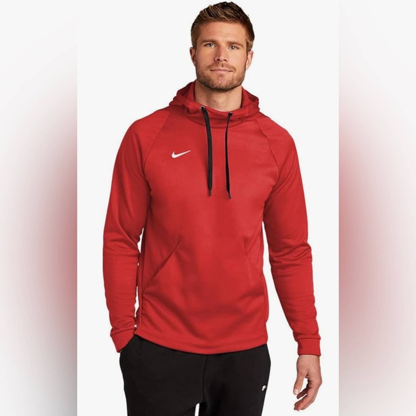 MEN'S NIKE THERMA PULLOVER HOODIE SZ MED