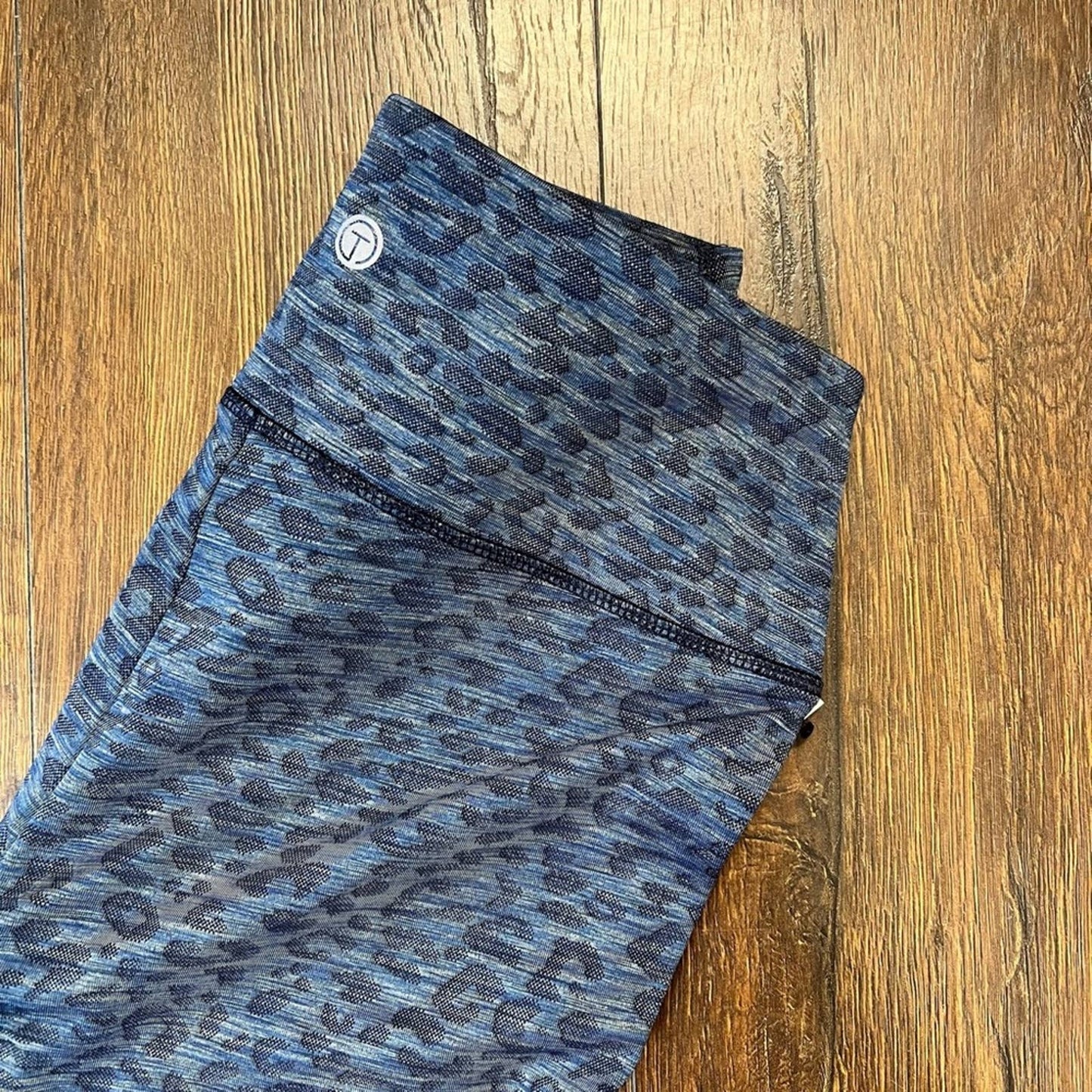 🆕 T by Talbots SPACE DYE ANIMAL EVERYDAY STRETCH LEGGINGS SZ MED