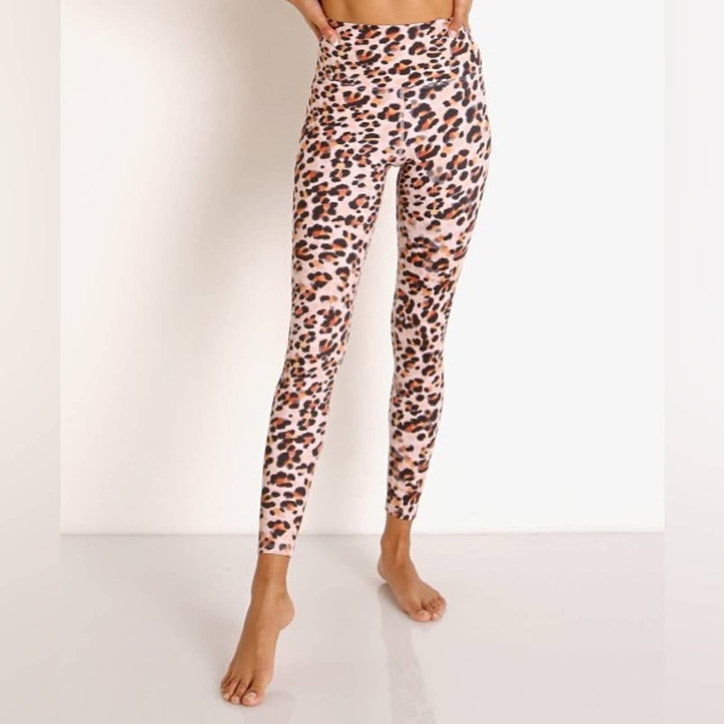 Beach riot Piper Legging Watercolor Leopard SZ MED