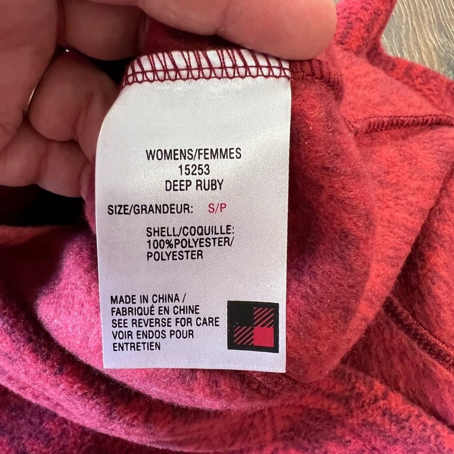 Woolrich fleece zip up SZ SM