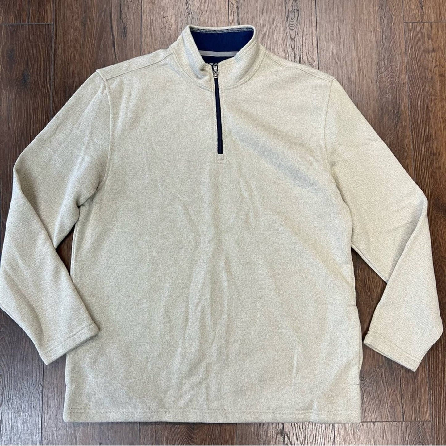 IZOD quarter zip fleece SZ LG