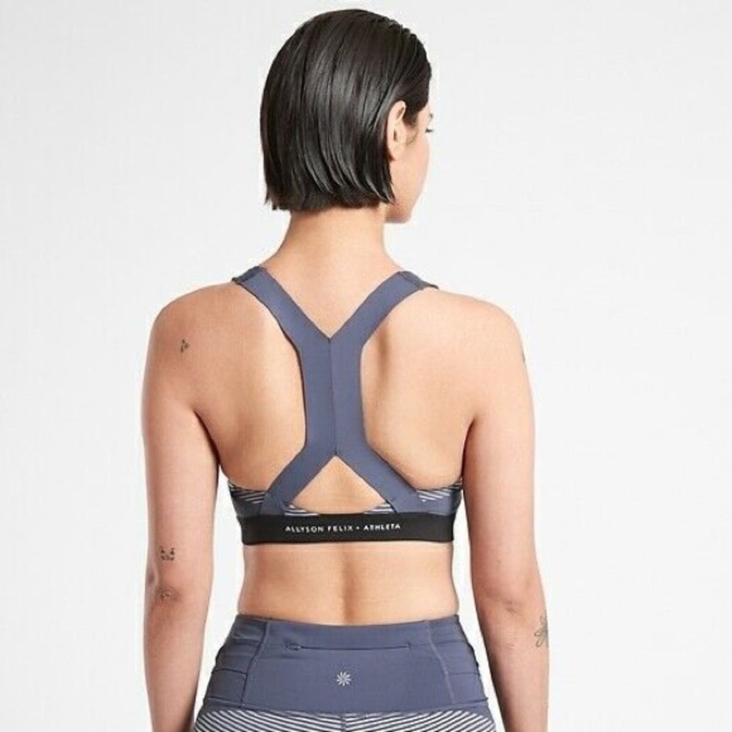 🆕 Allyson Felix x Athleta Sports Bra ultimate legend bra D-DD SZ SM