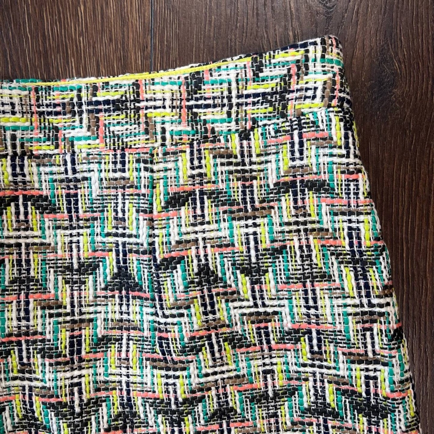 Kate Spade summer tweed Harper Skirt SZ 12