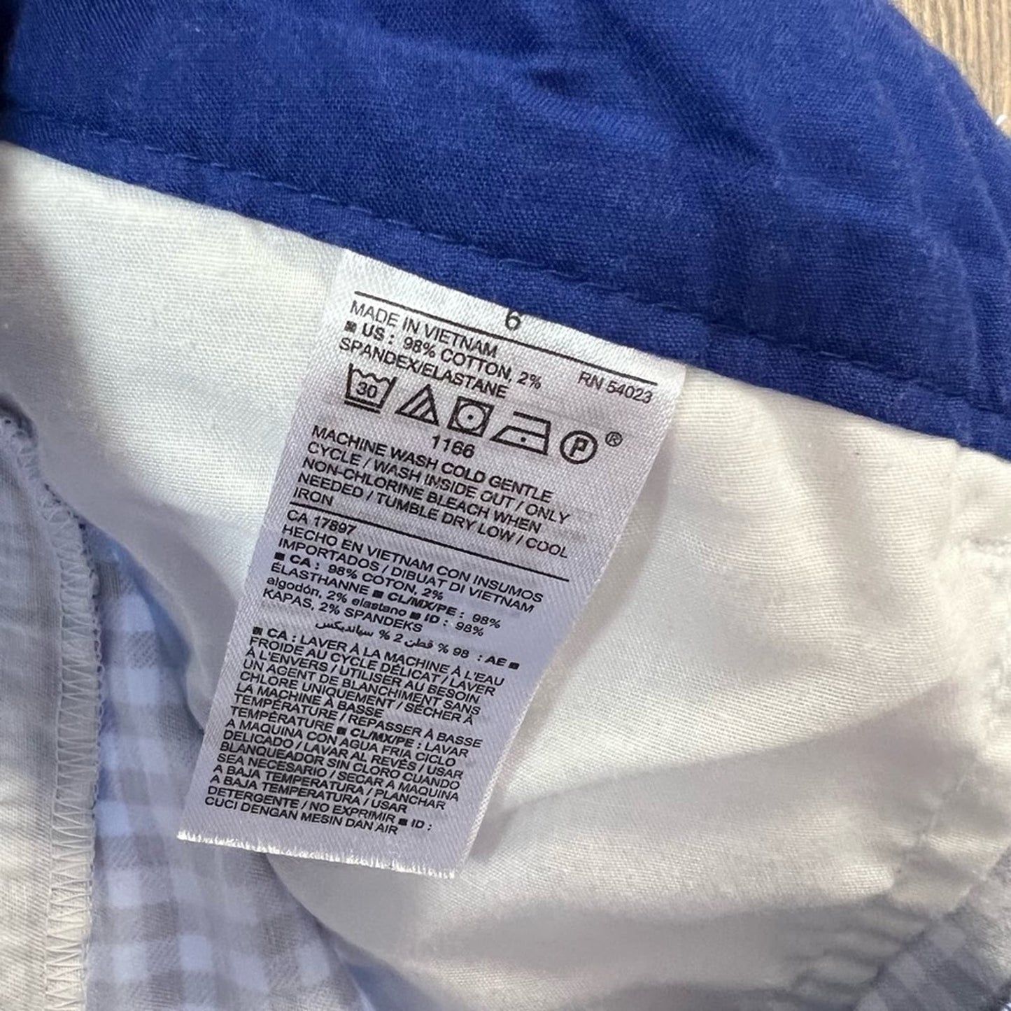 Old Navy plaid everyday shorts SZ 6