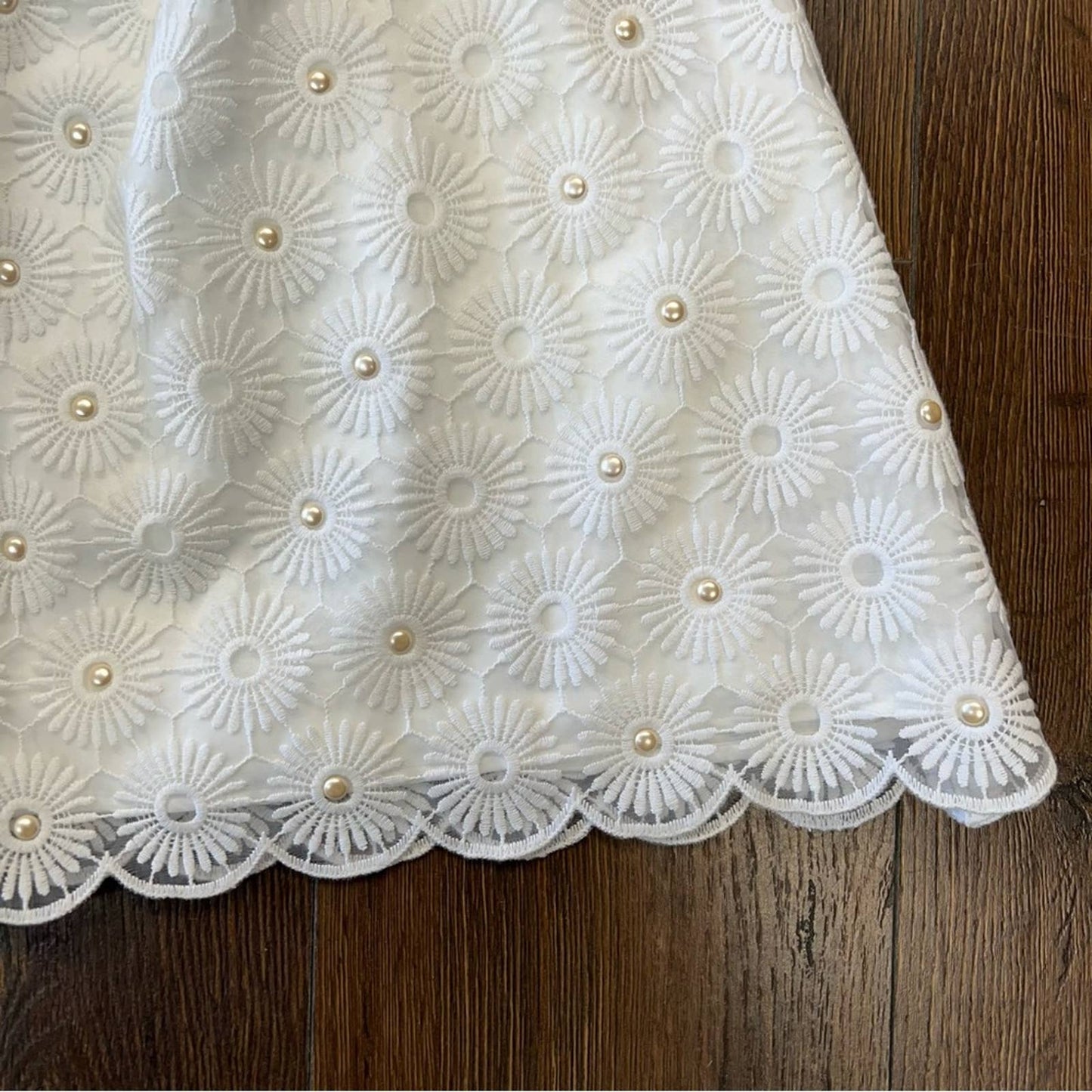🆕 Lilly Pulitzer Payton Resort White, Pinwheel Organza Dress SZ 8