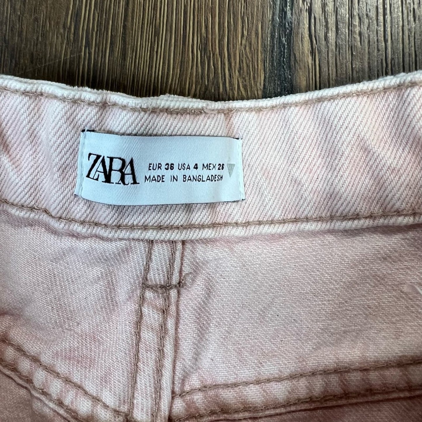 Zara Pink shorts SZ 4