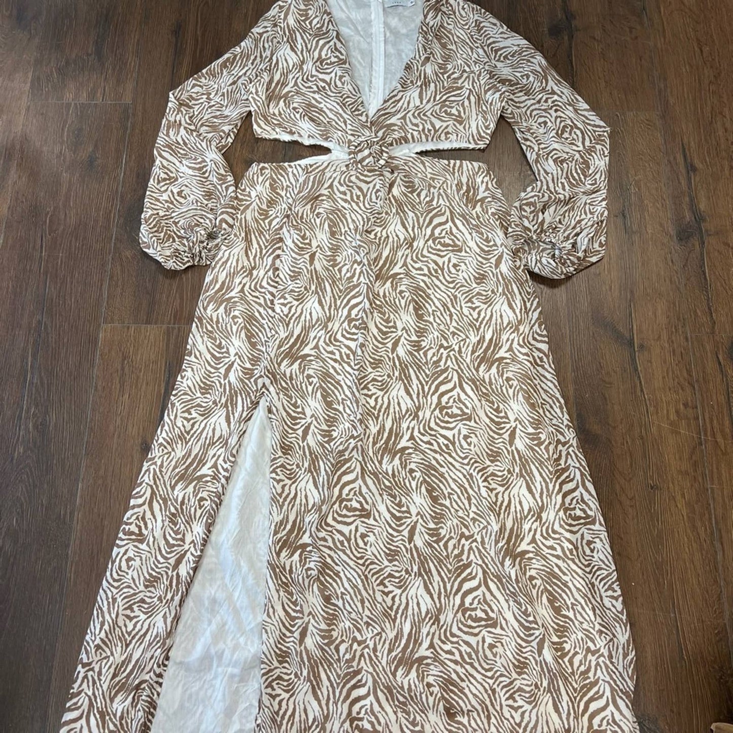 Lush cutout maxi dress SZ MED