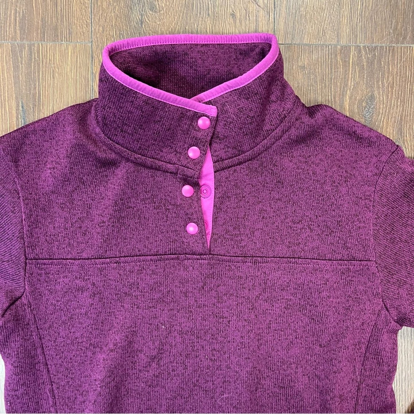 Eddie Bauer Women's Radiator Fleece 2.0 Snap Mock SZ SM