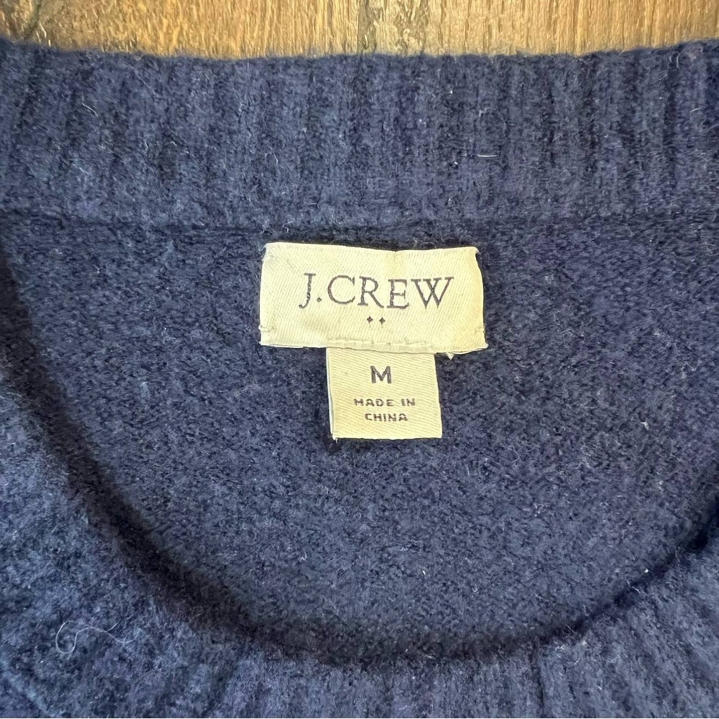 J. Crew Crewneck sweater in extra-soft yarn SZ MED